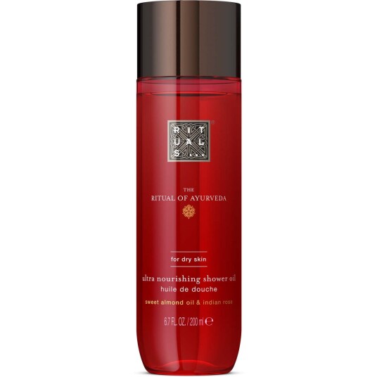 Rituals Ayurveda Ultra Nourishing Shower Oil 200 ml Sweet Almond Oil & Indian Rose