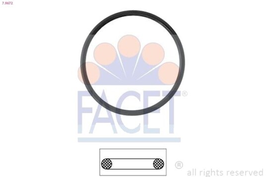 FACET 7.9672 Pakning, termostat FACET 7.9672 Pakning, termostat