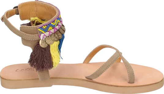 Coral Blue Dame Sko Beige 38 EU, Coral Blue Dame Sko Beige 38 EU,
