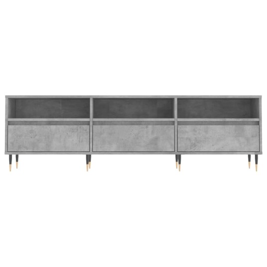 vidaXL TV-benk betonggrå 150x30x44,5 cm konstruert tre 8720845874919 vidaXL TV-benk betonggrå 150x30x44,5 cm konstruert tre 8720845874919
