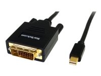 StarTech Mini DisplayPort til DVI-kabel 1.8m Svart - DisplayPort 1.2, 1080p StarTech Mini DisplayPort til DVI-kabel 1.8m Svart - DisplayPort 1.2, 1080p