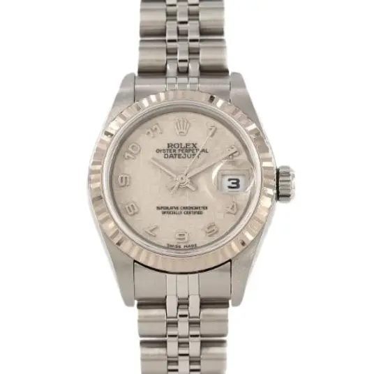Rolex Vintage Dame Beige