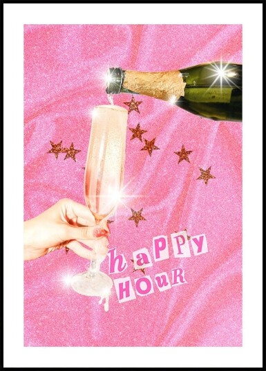 Bubbly Celebration Plakat Plakat / 30x40cm