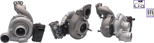 Turbolader TURBO MOTOR PA7651554 Turbolader TURBO MOTOR PA7651554