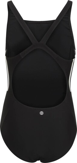 Sort Adidas YG 3S MID Swimsuit Badedrakt (104 / 4 år)