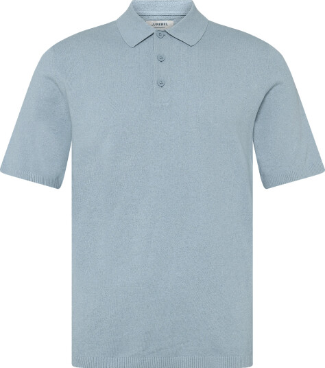 JJ REBEL Jrebcallum Knit Polo Ss Sn   Blue   XL