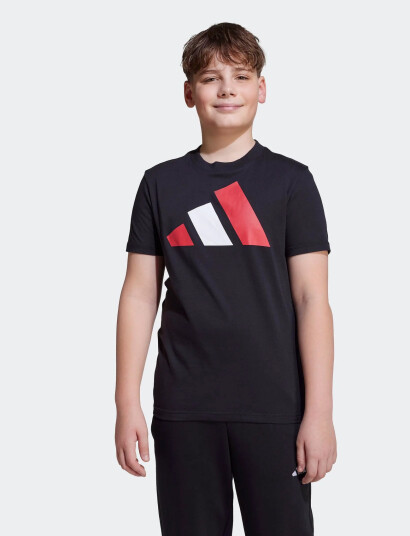 adidas Sportswear J Bl Tee 160 Black 152 adidas Sportswear J Bl Tee 160 Black 152