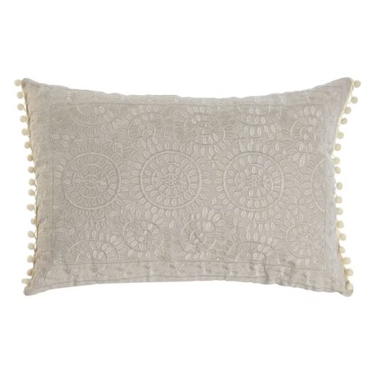 Pute Home ESPRIT Beige Romantisk 60 x 40 cm