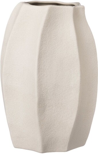 Ernst vase steingods Ø15x23 cm Naturhvit Ernst vase steingods Ø15x23 cm Naturhvit