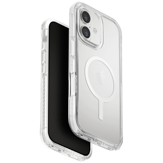 Uniq Combat MagClick Etui for iPhone 17 Pro Hvit