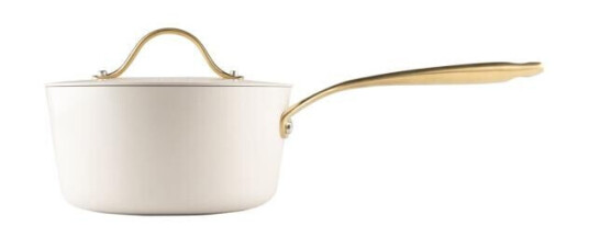Heirol Royal Pearl kaserolle med lokk 2L hvit