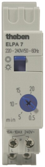 Theben 0070002 Trappeautomat 220 240V 10 A Elfordeling & strømforsyning