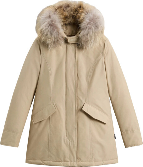 Woolrich Dame Frakker Beige M,
