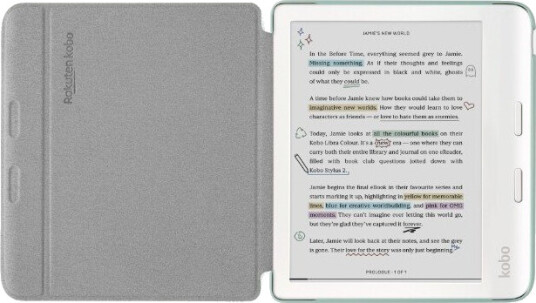 Kobo Libra Colour - Garden Green Basic Sleepcover Case