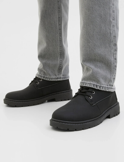 Jack & Jones Jfwainsworth Pu Boot Black 41
