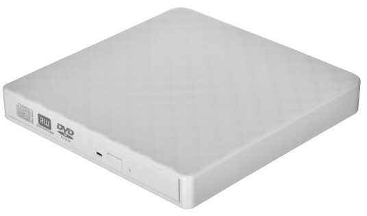 Krux ekstern DVD brenner USB 2.0 Hvit Krux ekstern DVD brenner USB 2.0 Hvit