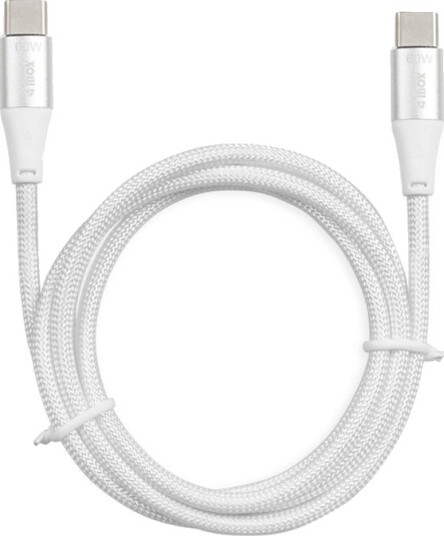 Ibox Usb-Kabel Usb-C Hann Til Usb-C Hann Usb 2.0 20 V 3 A 1 M Usb Power Delivery 60W Hvit