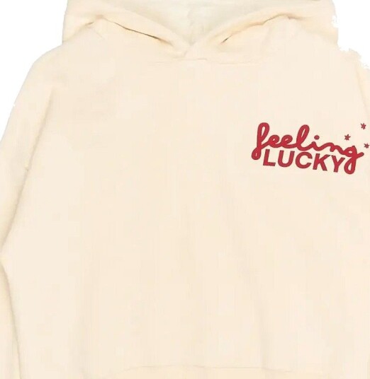 The New Tnrowe Os Hoodie - GARDENIA AOP - 122/128
