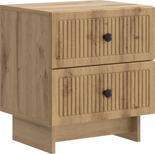  Nattbordskap Artisan eik 43 x 34,5 x 47,5 cm Konstruert tre