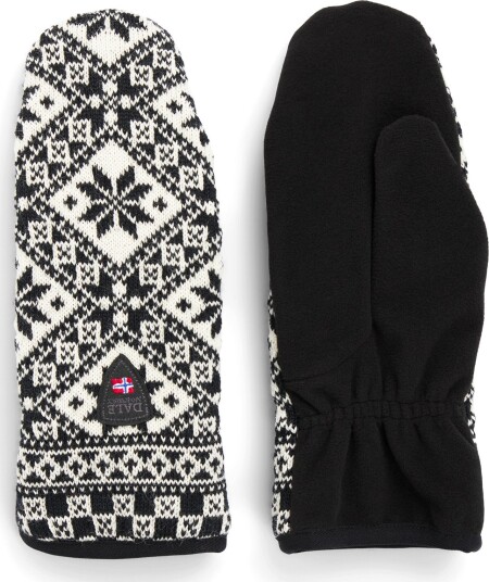 Dale of Norway Unisex Bjorøy Polar Mittens Black/Offwhite M Dale of Norway Unisex Bjorøy Polar Mittens Black/Offwhite M