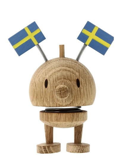 Hoptimist Hoptimist Celebration Bumble Sweden S Raw Oak - Black - 6.5X7.3X9.9CM x 6.5
