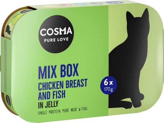 Cosma Original I Gelé Blandet Pakke 24 X 170 G