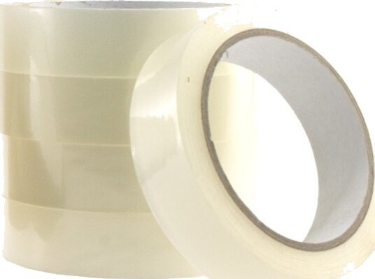 Pakketape 66Mx50mm Transparent Pp   6 Stk.
