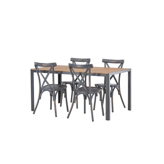 Spisegruppe Venture Home Break Bord med 4 Tablas Stoler Spisegruppe Venture Home Break Bord med 4 Tablas Stoler