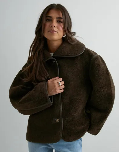Neo Noir Brun Edmund Teddy Jacket