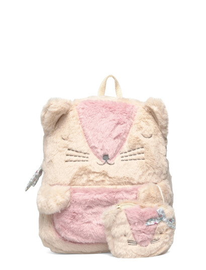 Kitty Backpack Pink Mango LT PASTEL BROWN ONE SIZE