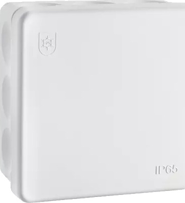 SG IP65 Koblingsboks Hvit 85X85 SG IP65 Koblingsboks Hvit 85X85
