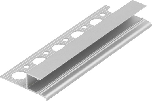 Topmet 1m aluprofil OMNI10 AC2 PLUS Ubehandlet aluminium innsparkling LED skinne Topmet 1m aluprofil OMNI10 AC2 PLUS Ubehandlet aluminium innsparkling LED skinne