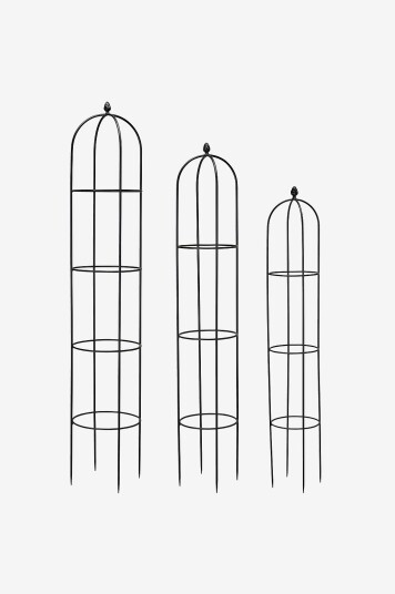 Wikholm Form Ethel Plant Support 3 pakning Svart Wikholm Form Ethel Plant Support 3 pakning Svart