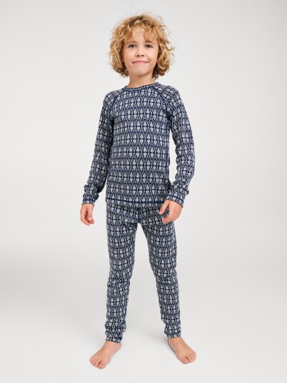 Reima Wool Base Layer Set Taival   NAVY   120