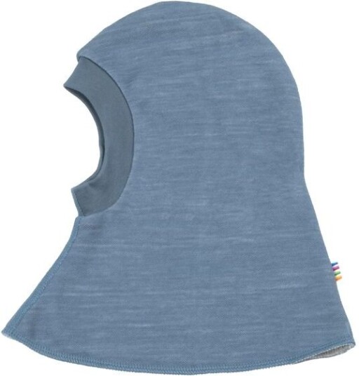 Joha balaclava til barn ull/bambus Blue Joha balaclava til barn ull/bambus Blue