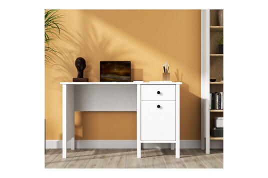 Grado Skrivebord 60x120 cm Natur/Hvit