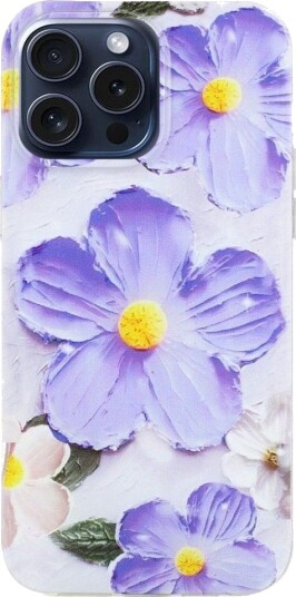 Trolsk Mobildeksel Blomst (iPhone 16 Pro Max)