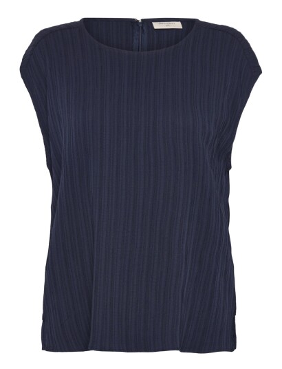 FREE/QUENT Fqgrsvalse Blouse   Navy   L