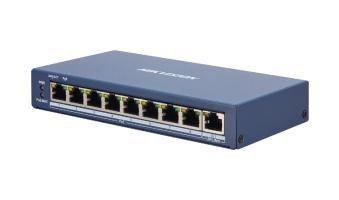 Hikvision Ds-3E1309p-Ei - Switch - Smart - 8 X 10/100 (Poe+) + 1 X 1000Base-T - Stasjonær - Poe+ (110 W) - Dc-Strøm Hikvision Ds-3E1309p-Ei - Switch - Smart - 8 X 10/100 (Poe+) + 1 X 1000Base-T - Stasjonær - Poe+ (110 W) - Dc-Strøm