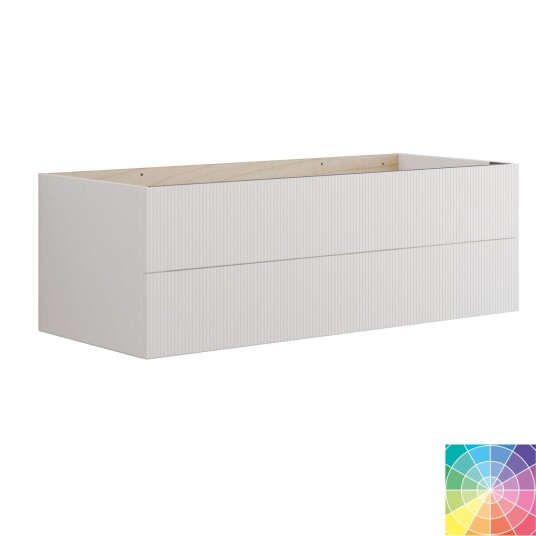 Dansani Calidris Rillet Servantskap 2 Skuff D50cm NCS Farge / 120cm DA-C24-C099