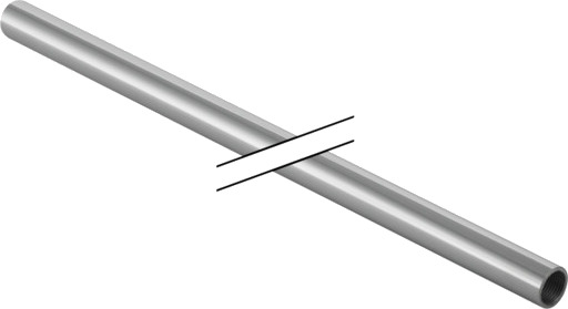 1/2" gjengestang Mepla