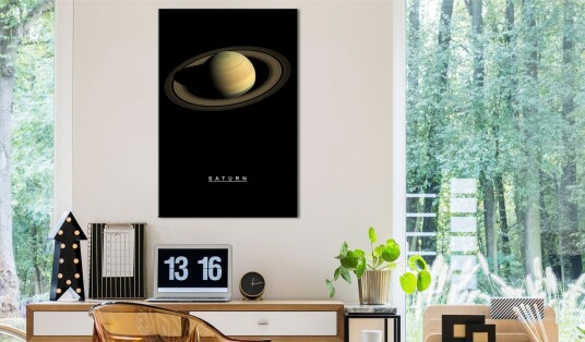 Tavle Saturn 1 Part Vertical 40X60 Artgeist sp. z o. o.