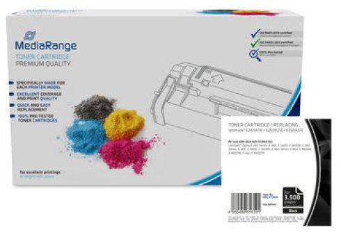 Mediarange Toner Lexmark For E260a11e/E260a21e/E260a31e Sw