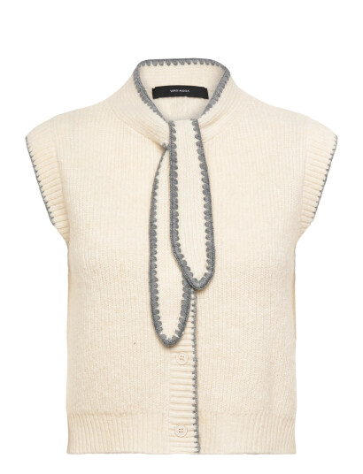 Vero Moda Vmnapoli Sl Vest Vip - Cream - L Vero Moda Vmnapoli Sl Vest Vip - Cream - L