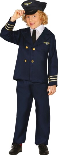 Pilot Kostyme med Hatt til Barn