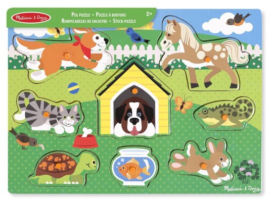 Melissa & Doug 19053 Trepuslespill 8 brikker