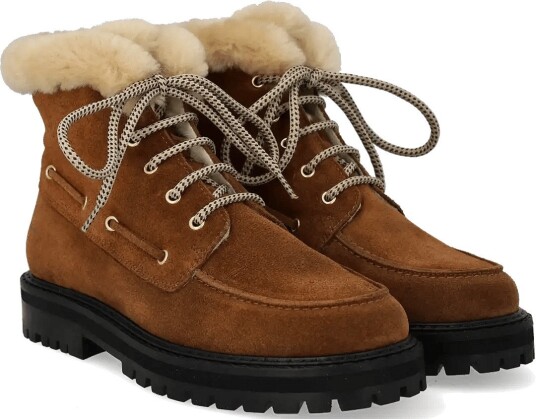 ANGULUS Boots - Flat - 3451/3456 CAMEL/CAMEL - 36
