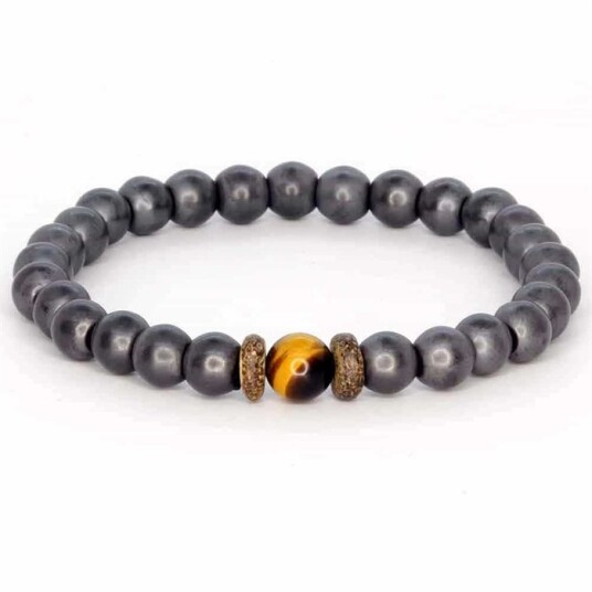 Tigerperle armbånd 8mm Tigerperle armbånd 8mm