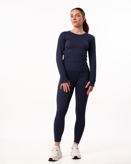 Bumpro SETT Perfect Rib Scrunch Blue Navy