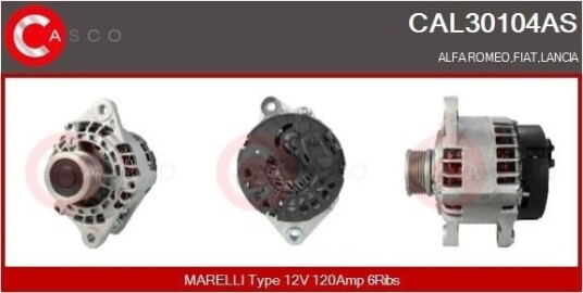 CASCO CAL30104AS Dynamo CASCO CAL30104AS Dynamo